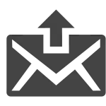 Mail Send SVG Icon